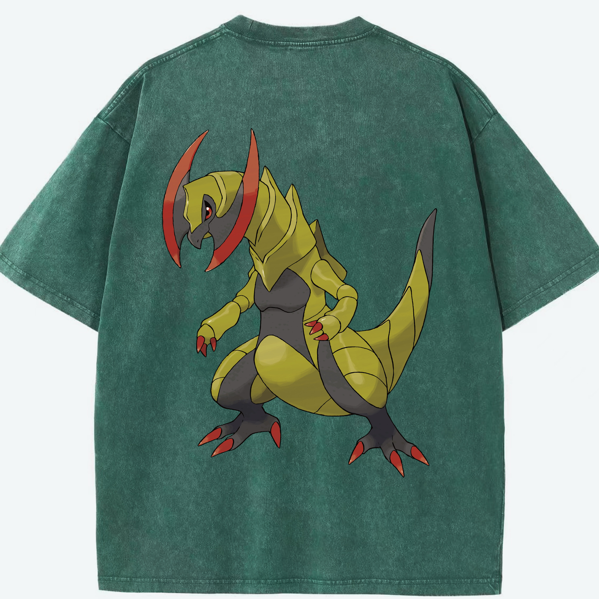 （画像用） ポケットモンスター Pokémon 綿100% ヴィンテージ風 半袖Tシャツ（背面プリント）